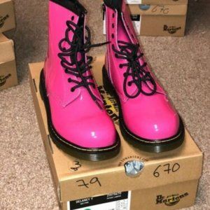 Hot Pink Doc Martins